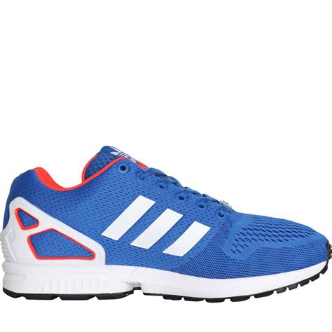 adidas zx flux blauw neon rood|Amazon.com .